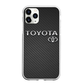 Чехол для iPhone 11 Pro Max матовый с принтом Toyota Carbon в Екатеринбурге, Силикон |  | carbon | toyota | абстракция | авто | автомобиль | карбон | лого | логотип | машина | таета | тоета | тойота