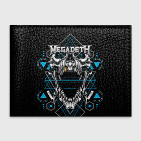 Обложка для студенческого билета с принтом Megadeth в Екатеринбурге, натуральная кожа | Размер: 11*8 см; Печать на всей внешней стороне | countdown to extinction | бас | гитара | группа | дэйв мастейн | кико лоурейро | лос анджелес | метал | трэш | хард рок | хеви метал