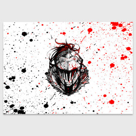 Поздравительная открытка с принтом Goblin Slayer аватар в Екатеринбурге, 100% бумага | плотность бумаги 280 г/м2, матовая, на обратной стороне линовка и место для марки
 | goblin slayer | goblins | slayer | гоблины | гобурин сурейя | дворф шаман | сэйю | ящер жрец