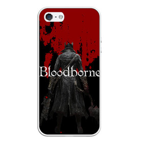 Чехол для iPhone 5/5S матовый с принтом Bloodborne в Екатеринбурге, Силикон | Область печати: задняя сторона чехла, без боковых панелей | bloodborne | bloodborne 2 | esport | game | playstation | бладборн | игра | киберспорт | киберспортсмен | порождение крови