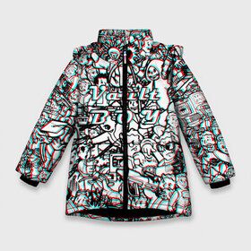 Зимняя куртка для девочек 3D с принтом Vault Boy (красный синий) в Екатеринбурге, ткань верха — 100% полиэстер; подклад — 100% полиэстер, утеплитель — 100% полиэстер. | длина ниже бедра, удлиненная спинка, воротник стойка и отстегивающийся капюшон. Есть боковые карманы с листочкой на кнопках, утяжки по низу изделия и внутренний карман на молнии. 

Предусмотрены светоотражающий принт на спинке, радужный светоотражающий элемент на пуллере молнии и на резинке для утяжки. | boy | fallout | vault | аниме | бомбы | бункер | герои | игры | коллаж | лайки | мальчик | много | оружие | персонажи | персы | подборка | собрание | убежище | фолаут | хранилище | шутер