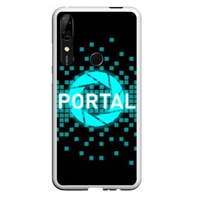 Чехол для Honor P Smart Z с принтом Portal в Екатеринбурге, Силикон | Область печати: задняя сторона чехла, без боковых панелей | 3d | aperture science | black mesa xen | half life | portal | portal 2 | valve | игра | портал