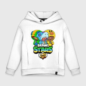 Детское худи Oversize хлопок с принтом Brawl Stars Leon Trio в Екатеринбурге, френч-терри — 70% хлопок, 30% полиэстер. Мягкий теплый начес внутри —100% хлопок | боковые карманы, эластичные манжеты и нижняя кромка, капюшон на магнитной кнопке | Тематика изображения на принте: 3 леона | brawl stars | brawl stars leon | leon | leon green | leon sally | leon shark | бравл старс | леон | леон акула | леон огонь | леон салли | леон старс | леоны