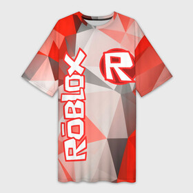 Платье-футболка 3D с принтом ROBLOX [6] в Екатеринбурге,  |  | box | lego | minecraft | roblox | роблокс