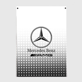 Постер с принтом Mercedes-Benz в Екатеринбурге, 100% бумага
 | бумага, плотность 150 мг. Матовая, но за счет высокого коэффициента гладкости имеет небольшой блеск и дает на свету блики, но в отличии от глянцевой бумаги не покрыта лаком | amg | mercedes | mercedes значок | mercedes лого | mercedes марка | амг | бенц | лого автомобиля | логотип мерседес | мерин | мерс | мерседес | мерседес бенз | мерседес лого | мерседес эмблема
