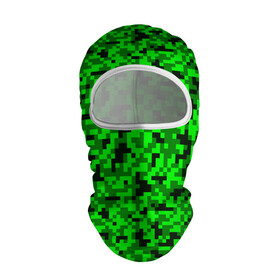 Балаклава 3D с принтом КАМУФЛЯЖ GREEN в Екатеринбурге, 100% полиэстер, ткань с особыми свойствами — Activecool | плотность 150–180 г/м2; хорошо тянется, но при этом сохраняет форму. Закрывает шею, вокруг отверстия для глаз кайма. Единый размер | Тематика изображения на принте: camouflage | армия | военная форма | военный | вооружение | вооруженные силы | защита | защитный цвет | зеленый | камуфляж | маскировка | салатовый | солдат | униформа | форма | хаки