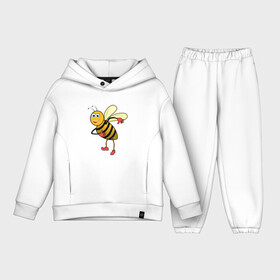 Детский костюм хлопок Oversize с принтом Пчела в Екатеринбурге,  |  | животные | картинки | крылья | лето | насекомое | прикольные | природа | пчела