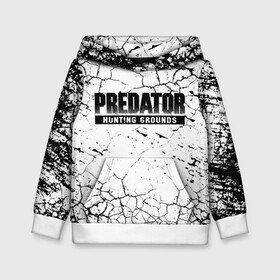 Детская толстовка 3D с принтом PREDATOR: HUNTING GROUNDS. в Екатеринбурге, 100% полиэстер | двухслойный капюшон со шнурком для регулировки, мягкие манжеты на рукавах и по низу толстовки, спереди карман-кенгуру с мягким внутренним слоем | 90 е | predator | predator:hunting grounds | апгрейд | взгляд | воители | добыча | клыки | монстр | монстры | предатор | пришелец | против чужого | существо | фантастика | фэнтези | хищник