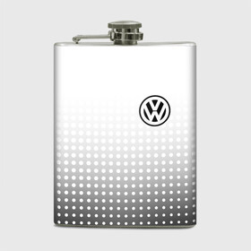 Фляга с принтом Volkswagen в Екатеринбурге, металлический корпус | емкость 0,22 л, размер 125 х 94 мм. Виниловая наклейка запечатывается полностью | volkswagen | vw | vw значок | vw лого | vw марка | vw эмблема | wv | значок vw | значок фольксваген | лого автомобиля | лого вольцваген | логотип vw | фольксваген | фольцваген