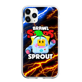 Чехол для iPhone 11 Pro Max матовый с принтом BRAWL STARS SPROUT в Екатеринбурге, Силикон |  | 8 bit | 8 бит | bibi | brawl stars | crow | el brown | leon | leon shark | max | mr.p | phoenix | sally leon | shark | sprout | stars | virus | werewolf | акула | биби | вирус | ворон | леон | оборотень | пингвин