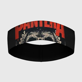 Повязка на голову 3D с принтом Pantera. в Екатеринбурге,  |  | pantera | американская метал группа | грув метал | группа | музыка | пантера | рок | рок группа