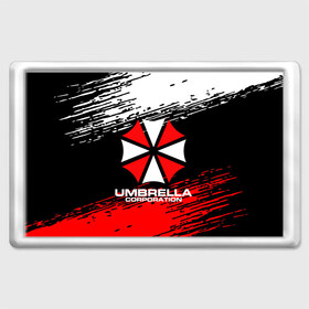 Магнит 45*70 с принтом Umbrella Corporation. в Екатеринбурге, Пластик | Размер: 78*52 мм; Размер печати: 70*45 | resident evil | umbrella corporation | амбрелла | амбрелла корпорейшн | вирус | вымышленная военная и фармацевтическая корпорация | игра | умбрелла