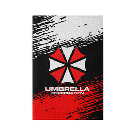 Обложка для паспорта матовая кожа с принтом Umbrella Corporation. в Екатеринбурге, натуральная матовая кожа | размер 19,3 х 13,7 см; прозрачные пластиковые крепления | resident evil | umbrella corporation | амбрелла | амбрелла корпорейшн | вирус | вымышленная военная и фармацевтическая корпорация | игра | умбрелла