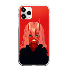 Чехол для iPhone 11 Pro Max матовый с принтом LITTLE DEVIL в Екатеринбурге, Силикон |  | 02 | anime | darling in the franxx | hiro | manga | zero two | аниме | любимый во франксе | манга | милый во франксе | ноль два | хиро