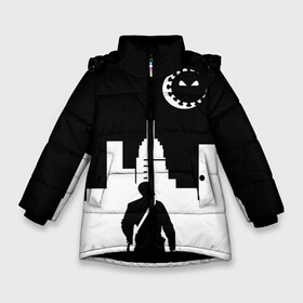 Зимняя куртка для девочек 3D с принтом Борец с COVID19 в Екатеринбурге, ткань верха — 100% полиэстер; подклад — 100% полиэстер, утеплитель — 100% полиэстер. | длина ниже бедра, удлиненная спинка, воротник стойка и отстегивающийся капюшон. Есть боковые карманы с листочкой на кнопках, утяжки по низу изделия и внутренний карман на молнии. 

Предусмотрены светоотражающий принт на спинке, радужный светоотражающий элемент на пуллере молнии и на резинке для утяжки. | covid | covid19 | анти | борец | будь | вирус | внимание | выживший | герой | держи | дистанцию | доктор | за | здоров | карантин | корона | коронавирус | легенда | один | самоизоляция | сидидома | сидимдома