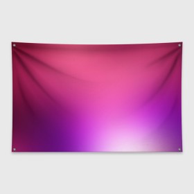 Флаг-баннер с принтом Нежный цвет в Екатеринбурге, 100% полиэстер | размер 67 х 109 см, плотность ткани — 95 г/м2; по краям флага есть четыре люверса для крепления | красный | нежный цвет | плавный переход | фиолетовый