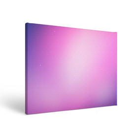 Холст прямоугольный с принтом Нежный фиолет в Екатеринбурге, 100% ПВХ |  | нежный цвет | плавный переход | розовый | фиолетовый
