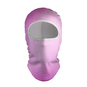 Балаклава 3D с принтом Нежный фиолет в Екатеринбурге, 100% полиэстер, ткань с особыми свойствами — Activecool | плотность 150–180 г/м2; хорошо тянется, но при этом сохраняет форму. Закрывает шею, вокруг отверстия для глаз кайма. Единый размер | нежный цвет | плавный переход | розовый | фиолетовый