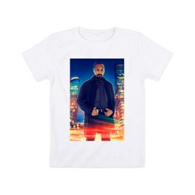 Детская футболка хлопок с принтом Joe West в Екатеринбурге, 100% хлопок | круглый вырез горловины, полуприлегающий силуэт, длина до линии бедер | joe west | the flash | vdzabma | джо уэст | флэш