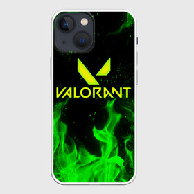 Чехол для iPhone 13 mini с принтом VALORANT FIRE | ВАЛОРАНТ ОГОНЬ в Екатеринбурге,  |  | breach | cs go | cypher | jett | league of legends | legends of runeterra | lol | omen | overwatch | phoenix | riot | riot games | sage | sona | sova | valorant | viper | валорант | кс го | лига легенд | лол