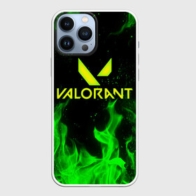 Чехол для iPhone 13 Pro Max с принтом VALORANT FIRE | ВАЛОРАНТ ОГОНЬ в Екатеринбурге,  |  | Тематика изображения на принте: breach | cs go | cypher | jett | league of legends | legends of runeterra | lol | omen | overwatch | phoenix | riot | riot games | sage | sona | sova | valorant | viper | валорант | кс го | лига легенд | лол