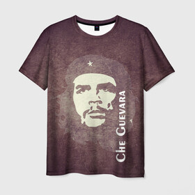 Мужская футболка 3D с принтом Че Гевара в Екатеринбурге, 100% полиэфир | прямой крой, круглый вырез горловины, длина до линии бедер | che guevara | исторические личности | революция | че гевара