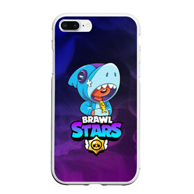 Чехол для iPhone 7Plus/8 Plus матовый с принтом BRAWL STARS LEON SHARK в Екатеринбурге, Силикон | Область печати: задняя сторона чехла, без боковых панелей | 8 bit | 8 бит | bibi | brawl stars | crow | el brown | leon | leon shark | max | mr.p | phoenix | sally leon | shark | sprout | stars | virus | werewolf | акула | биби | вирус | ворон | леон | оборотень | пингвин