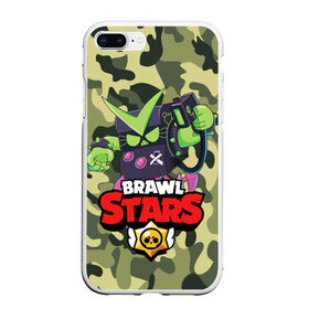 Чехол для iPhone 7Plus/8 Plus матовый с принтом BRAWL STARS VIRUS 8-BIT в Екатеринбурге, Силикон | Область печати: задняя сторона чехла, без боковых панелей | 8 bit | 8 бит | bibi | brawl stars | crow | el brown | leon | leon shark | max | mr.p | phoenix | sally leon | shark | sprout | stars | virus | werewolf | акула | биби | вирус | ворон | леон | оборотень | пингвин