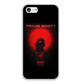 Чехол для iPhone 5/5S матовый с принтом TRAVIS SCOTT в Екатеринбурге, Силикон | Область печати: задняя сторона чехла, без боковых панелей | america | astroworld | cactus jack | rap | travis scott | usa | wish you were here | америка | зарубежный реп | кактус джек | реп | сша | трэвис скотт