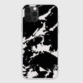 Чехол для iPhone 12 Pro Max с принтом Черный на сером в Екатеринбурге, Силикон |  | Тематика изображения на принте: абстракция | арт | войска | ворон | зебра | камуфляж | краска | маскировка | милитари | мужские | пятна | разводы | рисунок | серый | текстура | тренд | уличный | чернобелый | черный