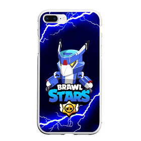 Чехол для iPhone 7Plus/8 Plus матовый с принтом BRAWL STARS MECHA CROW в Екатеринбурге, Силикон | Область печати: задняя сторона чехла, без боковых панелей | 8 бит | bibi | brawl stars | crow | leon | leon shark | max | mecha crow | mr.p | phoenix | sally leon | shark | sprout | stars | virus | werewolf | акула | биби | вирус | ворон | леон | оборотень | пингвин