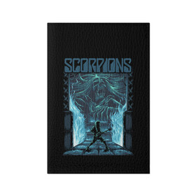 Обложка для паспорта матовая кожа с принтом Scorpions в Екатеринбурге, натуральная матовая кожа | размер 19,3 х 13,7 см; прозрачные пластиковые крепления | klaus meine | live in munich | return to forever | rock music | scorpions | you like | клаус майне | маттиас ябс | рудольф шенкер | скорпионз