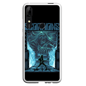 Чехол для Honor P Smart Z с принтом Scorpions в Екатеринбурге, Силикон | Область печати: задняя сторона чехла, без боковых панелей | klaus meine | live in munich | return to forever | rock music | scorpions | you like | клаус майне | маттиас ябс | рудольф шенкер | скорпионз