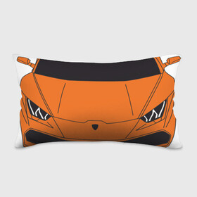Подушка 3D антистресс с принтом Lamborghini Huracan в Екатеринбурге, наволочка — 100% полиэстер, наполнитель — вспененный полистирол | состоит из подушки и наволочки на молнии | huracan | lambo | lamborghini | racecar | sportcar