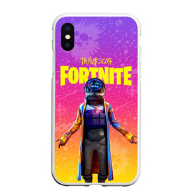 Чехол для iPhone XS Max матовый с принтом TRAVIS SCOTT+FORTNITE в Екатеринбурге, Силикон | Область печати: задняя сторона чехла, без боковых панелей | america | astro jack | astroworld | cactus jack | fortnite | fortnite 2 | fortnite х | rap | travis scott | usa | wish you were here | америка | астро джек | зарубежный реп | кактус джек | реп | сша | трэвис скотт | фортнайт | фортнайт 2