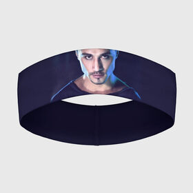Повязка на голову 3D с принтом Дима Билан в Екатеринбурге,  |  | Тематика изображения на принте: актер | билан | дима | певец