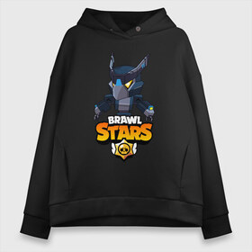 Женское худи Oversize хлопок с принтом BRAWL STARS CROW BLACK в Екатеринбурге, френч-терри — 70% хлопок, 30% полиэстер. Мягкий теплый начес внутри —100% хлопок | боковые карманы, эластичные манжеты и нижняя кромка, капюшон на магнитной кнопке | bibi | brawl stars | crow | leon | leon shark | max | mecha crow | mr.p | phoenix | sally leon | sprout | stars | unicorn | virus 8 bit | werewolf | биби | ворон | леон | оборотень | пингвин