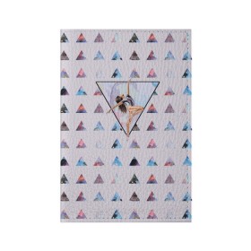 Обложка для паспорта матовая кожа с принтом gymnastics в Екатеринбурге, натуральная матовая кожа | размер 19,3 х 13,7 см; прозрачные пластиковые крепления | Тематика изображения на принте: gymnastics | гимнастика | художественная гимнастика