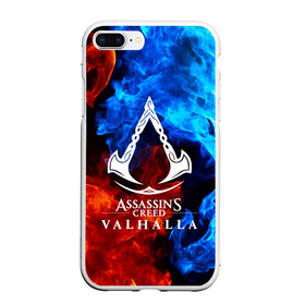 Чехол для iPhone 7Plus/8 Plus матовый с принтом ASSASSIN`S CREED VALHALLA в Екатеринбурге, Силикон | Область печати: задняя сторона чехла, без боковых панелей | slayer | valhalla | vikings | асасин | ассасин крид | ассассин | вальхалла | викинги | тамплиеры