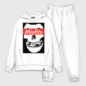 Мужской костюм хлопок OVERSIZE с принтом Misfits в Екатеринбурге,  |  | clash | cure | horror | horrorpunk | linkin park | misfits | punk | punkrock | ramones | король и шут | панкрок