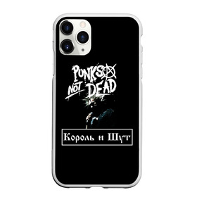 Чехол для iPhone 11 Pro матовый с принтом КИШ в Екатеринбурге, Силикон |  | punks not dead | анархия | горшок | киш | король и шут | музыка | панк | панки не умирают | рок | рокер | русский рок