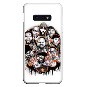 Чехол для Samsung S10E с принтом Wu-Tang Clan в Екатеринбурге, Силикон | Область печати: задняя сторона чехла, без боковых панелей | genius gza | method man | razor rza | wu tang | wu tang clan | ву танг клан | гангста рэп | гангстеры | девяти человек | музыка | хип хоп