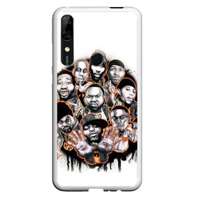 Чехол для Honor P Smart Z с принтом Wu-Tang Clan в Екатеринбурге, Силикон | Область печати: задняя сторона чехла, без боковых панелей | genius gza | method man | razor rza | wu tang | wu tang clan | ву танг клан | гангста рэп | гангстеры | девяти человек | музыка | хип хоп