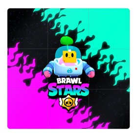 Магнитный плакат 3Х3 с принтом BRAWL STARS (SPROUT) [26] в Екатеринбурге, Полимерный материал с магнитным слоем | 9 деталей размером 9*9 см | 8 bit | android | brawl | brawl stars | clash | clash royale | game | leon | royale | sprout | stars | андроид | игра | кольт | леон | мобильные игры | спраут