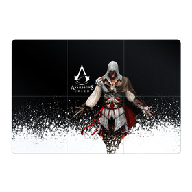Магнитный плакат 3Х2 с принтом Assassin’s Creed [04] в Екатеринбурге, Полимерный материал с магнитным слоем | 6 деталей размером 9*9 см | ezio | game | ubisoft | ассасин крид | кредо ассасина | эцио