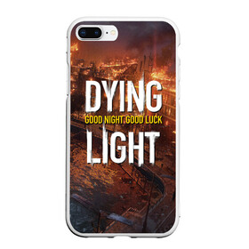 Чехол для iPhone 7Plus/8 Plus матовый с принтом DYING LIGHT (Z) в Екатеринбурге, Силикон | Область печати: задняя сторона чехла, без боковых панелей | Тематика изображения на принте: dying light | dying light 2 | survival horror | zombie | апокалипсис | даинг лайт | зомби | зомби апокалипсис | конец света | угасающий свет