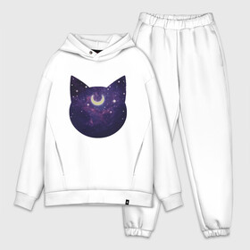 Мужской костюм хлопок OVERSIZE с принтом Space Cat в Екатеринбурге,  |  | animal | cat | cute | kitty | meow | space | друг | животные | киска | китти | космонавт | космос | кот | котенок | котик | кошечка | кошка | лев | леопард | милый | мур | мяу | ночь | пантера | питомец | рысь | тигр | улыбка