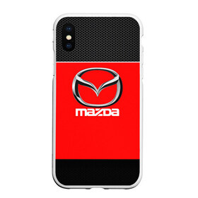 Чехол для iPhone XS Max матовый с принтом MAZDA в Екатеринбурге, Силикон | Область печати: задняя сторона чехла, без боковых панелей | amg | auto | bmw | honda | jdm | mercedes | nissan | porsche | racing | sport | subar | toyota | автомобил | автомобильные | киа | лексус | марка | машины | митсубиси | ниссан | порше | спорт | субару | тесла | тойота | хонда