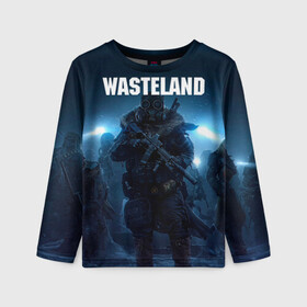 Детский лонгслив 3D с принтом Wasteland 3 в Екатеринбурге, 100% полиэстер | длинные рукава, круглый вырез горловины, полуприлегающий силуэт
 | game wasteland 3 | post apocalyptic | wasteland | wasteland 2 | wasteland 3 | вастеленд | вестерленд | вестленд | вэстелэнд | игра wasteland | постапакалипсис | пустошь | ядерная зима