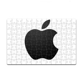 Пазл магнитный 126 элементов с принтом Apple в Екатеринбурге, полимерный материал с магнитным слоем | 126 деталей, размер изделия —  180*270 мм | apple | техника | яблоко